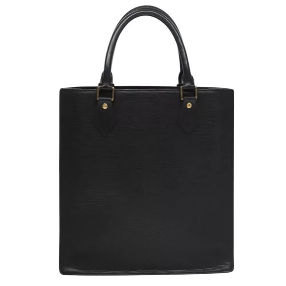 LOUIS VUITTON Epi Sac Plat PM Hand Bag Black - Picture 1 of 15
